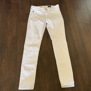 AG Skinny Ankle Jeans in White (24)